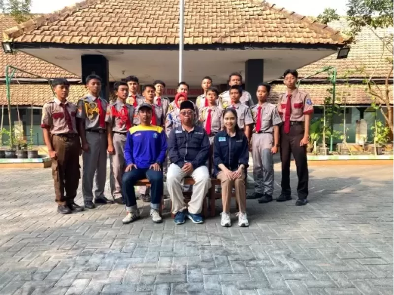 SMK Gula Rajawali Gelar Pelantikan dan Peringatan HUT ke-12 Taruna Rajawali Penuh Khidmat dan Kebersamaan